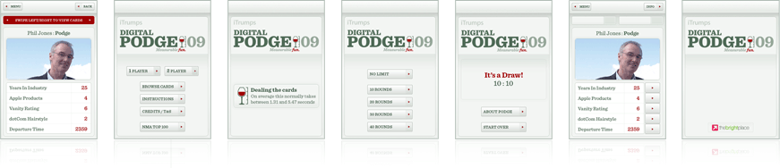 Digital Podge iTrumphs application